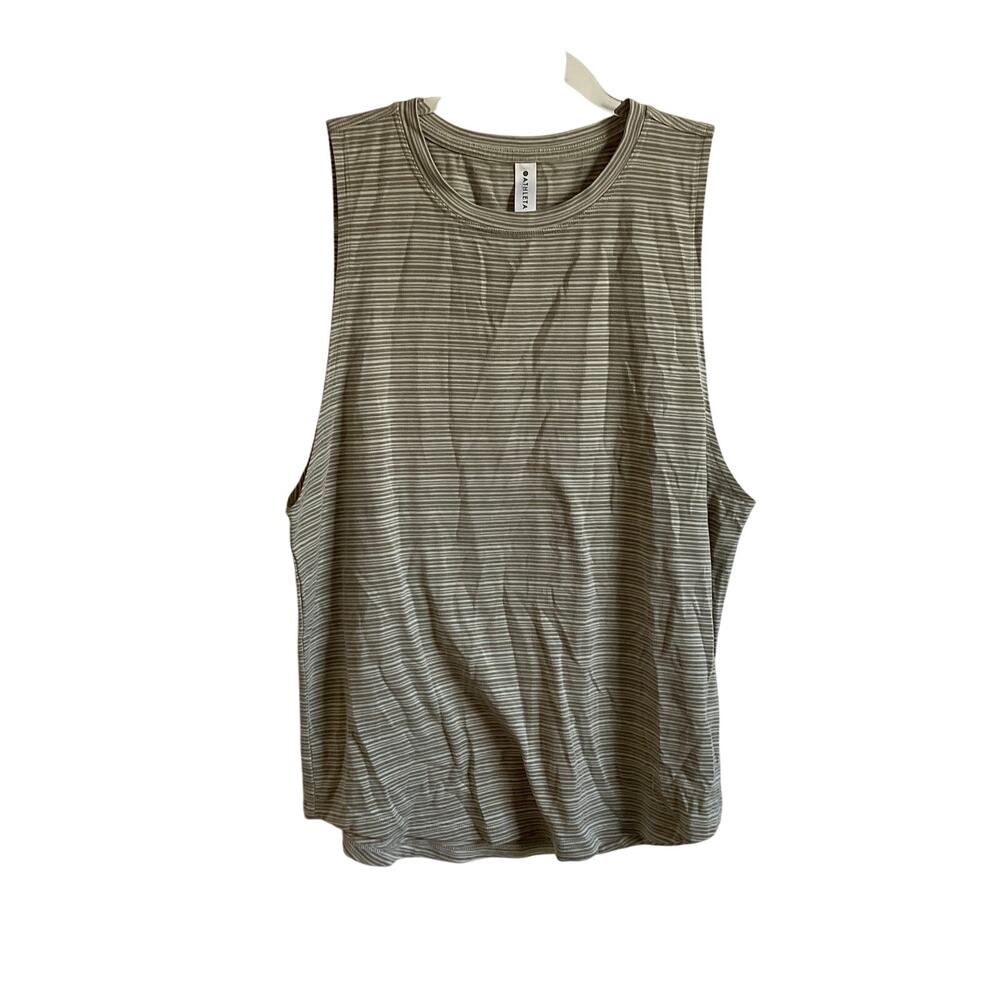 Athleta Women’s Cloudlight‎ Striped Muscle Tank - Size Small